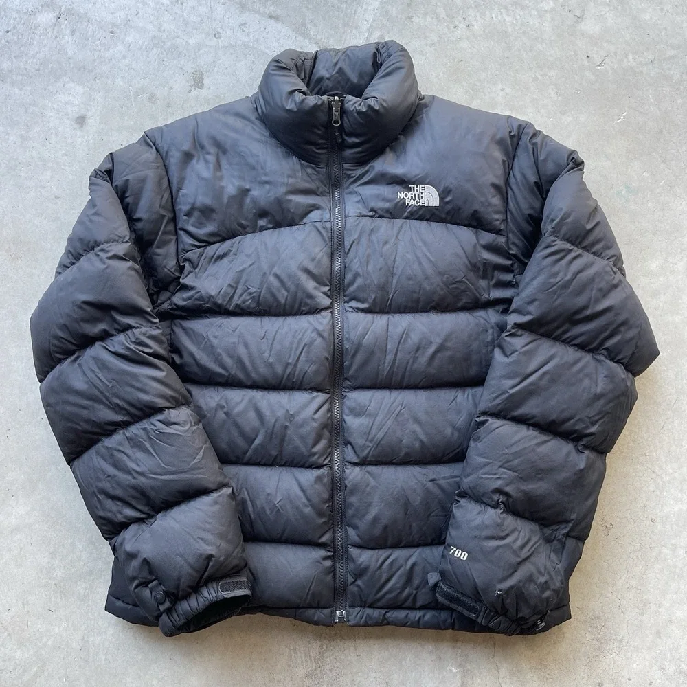 Vintage‎ The North Face 1996 Nuptse 700 Goose Down Puffer Men's Size M Black
